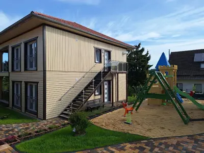 Ein Kinderspielbereich in der Unterkunft Sonnenhof Haus 1 - EG