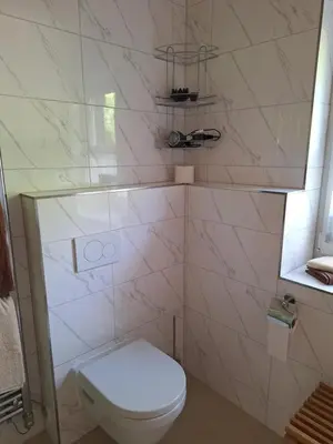 Ein Badezimmer in der Unterkunft Sonnenhof Haus 1 - EG
