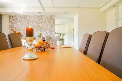 Ein Sitzbereich in der Unterkunft RuDi Ferienwohnung 