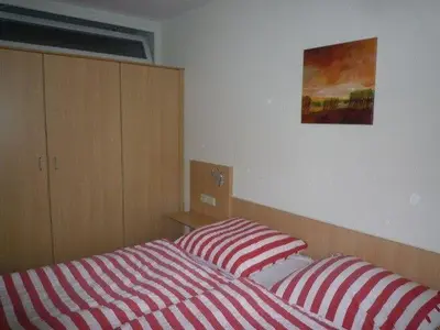 Ein Bett oder Betten in einem Zimmer der Unterkunft Apartment 531 Hohegeiss mit Schwimmbad und Sauna