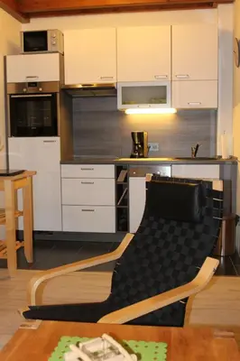 Küche/Küchenzeile in der Unterkunft Ferienapartments am Brocken