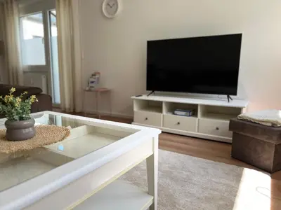 TV/Unterhaltungsangebot in der Unterkunft Apartments-Bad Harzburg, Zentrale Ferienwohnung