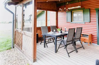 Ein Patio oder anderer Außenbereich in der Unterkunft Ferienhaus Riese - Allrode