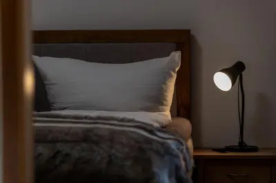 Ein Bett oder Betten in einem Zimmer der Unterkunft HIRSCH Stadt Apartment 3 - Balkon mit Flussblick - Parkplatz