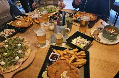 Essen in der Ferienwohnung oder in der Nähe