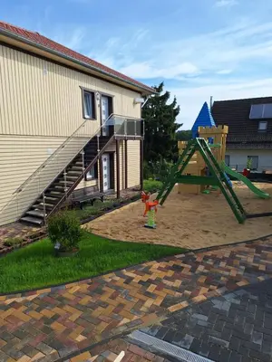 Ein Kinderspielbereich in der Unterkunft Sonnenhof Haus 2 - EG