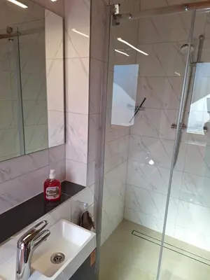 Ein Badezimmer in der Unterkunft Sonnenhof Haus 2 - EG