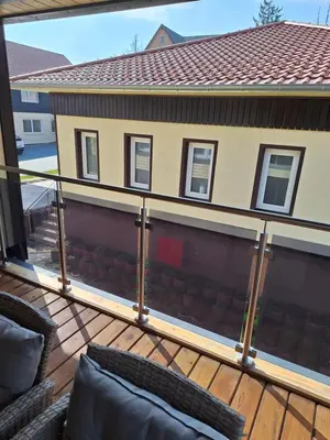 Ein Balkon oder eine Terrasse in der Unterkunft Sonnenhof Haus 2 - OG