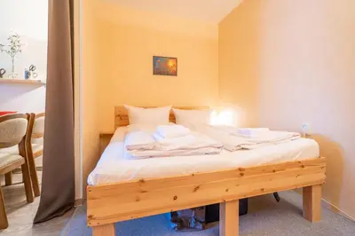 Ein Bett oder Betten in einem Zimmer der Unterkunft Altenauer Perle