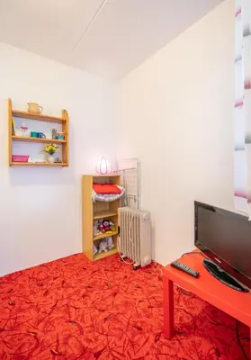 Ein Bett oder Betten in einem Zimmer der Unterkunft Altenauer Perle