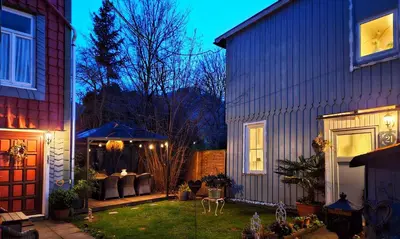 Ein Garten an der Unterkunft HIRSCH Apartment Gartenschläfer - zentral - Garten