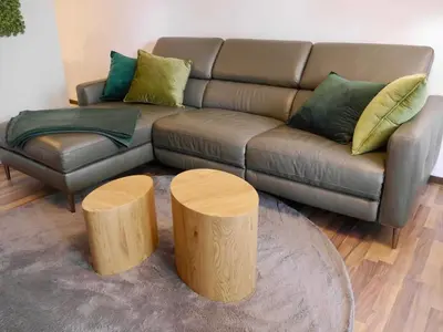 Ein Sitzbereich in der Unterkunft Zimmermanns Zuhause in Altenau