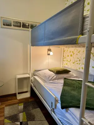 Ein Bett oder Betten in einem Zimmer der Unterkunft Zimmermanns Zuhause in Altenau