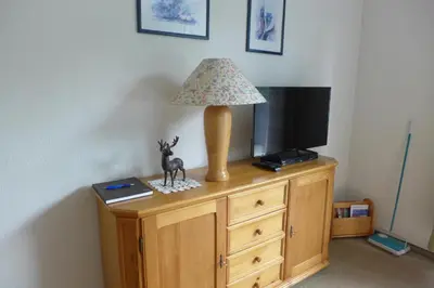 TV/Unterhaltungsangebot in der Unterkunft Ferienwohnung Parkresidenz