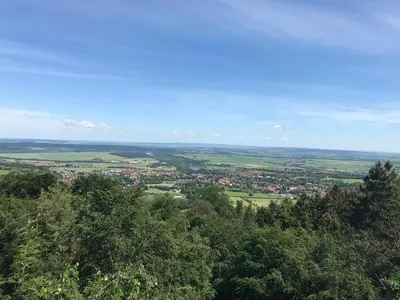 Naturlandschaft in der Nähe der Ferienwohnung