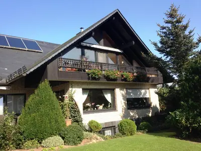 Ein Garten an der Unterkunft Ferienwohnung Will