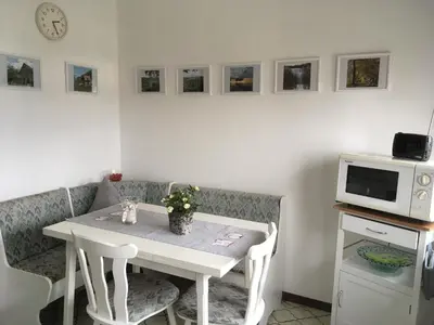 Küche/Küchenzeile in der Unterkunft Ferienwohnung Will