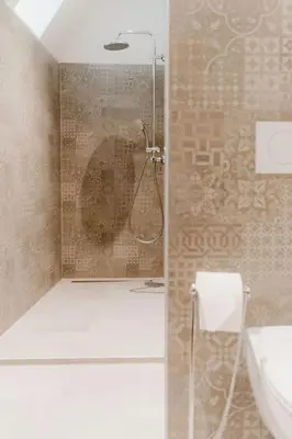 Ein Badezimmer in der Unterkunft Haus Wanderlust - Zwei Ferienwohnungen in einem Haus für bis zu 13 Personen - naturnah, stilvoll eingerichtet - ideal für Familien und Gruppen