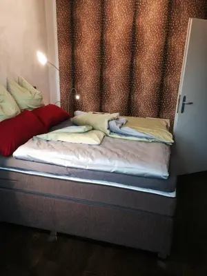 Ein Bett oder Betten in einem Zimmer der Unterkunft Ferien Suite Braunlage
