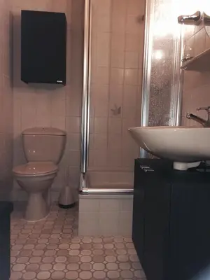 Ein Badezimmer in der Unterkunft Ferien Suite Braunlage