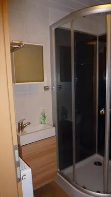 Ein Badezimmer in der Unterkunft Ferienwohnung Rasch