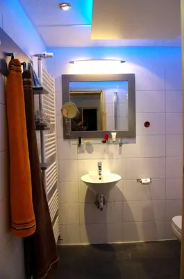 Ein Badezimmer in der Unterkunft Ferienwohnung Sonneneck