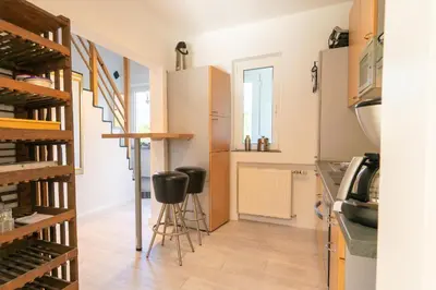 Küche/Küchenzeile in der Unterkunft Ferienhaus Nia