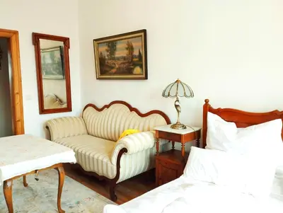 Ein Sitzbereich in der Unterkunft Unik Villa- Luxus Appartemente im Oberharz