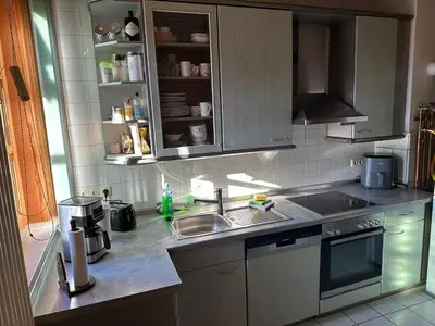 Küche/Küchenzeile in der Unterkunft Harzhaus in Schierke