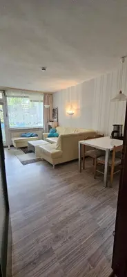 Ein Sitzbereich in der Unterkunft Apartment 3 115