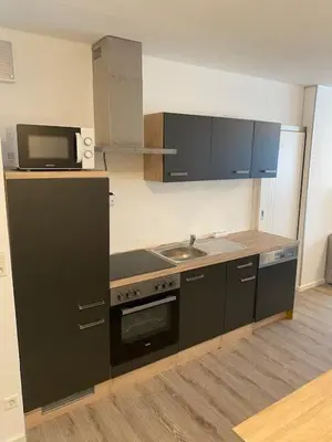 Küche/Küchenzeile in der Unterkunft Apartment 3 502