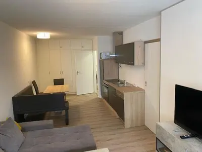 Küche/Küchenzeile in der Unterkunft Apartment 3 502