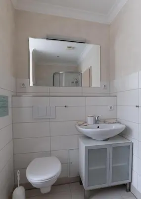 Ein Badezimmer in der Unterkunft Ferienwohnung Wernigerode Zentrum 2