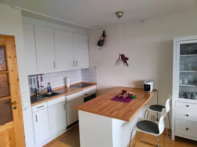 Küche/Küchenzeile in der Unterkunft Apartment Mathilda mit Pool & Sauna