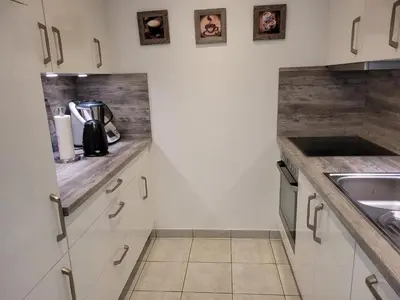 Küche/Küchenzeile in der Unterkunft Ferienwohnung Danny