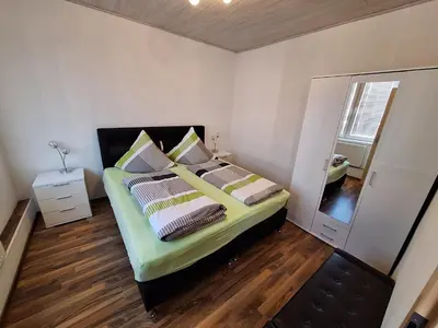 Ein Bett oder Betten in einem Zimmer der Unterkunft Romantik