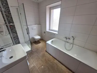 Ein Badezimmer in der Unterkunft Romantik