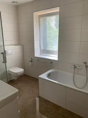 Ein Badezimmer in der Unterkunft Romantik