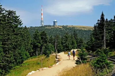 Naturlandschaft in der Nähe der Ferienwohnung