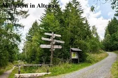 Naturlandschaft in der Nähe der Ferienwohnung