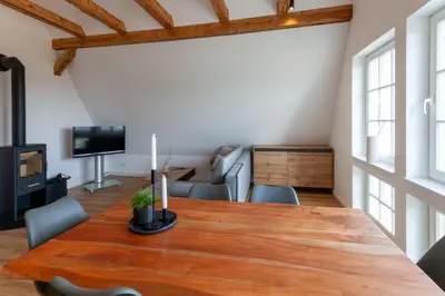 TV/Unterhaltungsangebot in der Unterkunft Ferienwohnung Hirschmann 7 mit Sauna, Kamin, Balkon