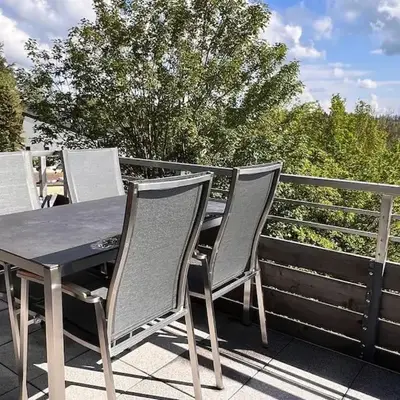 Ferienwohnung Aussichts-Punkt mit Wärmekabine und Traumblick