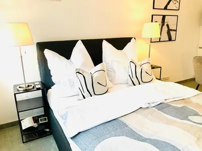 Ein Bett oder Betten in einem Zimmer der Unterkunft Innerste City Getaway