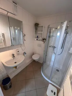 Ein Badezimmer in der Unterkunft Exklusive Mini Suite - Panorama Hohegeiß