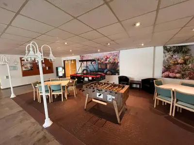 Ein Sitzbereich in der Unterkunft Exklusive Mini Suite - Panorama Hohegeiß