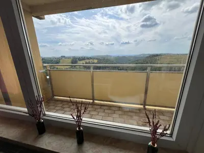 Ein Balkon oder eine Terrasse in der Unterkunft Exklusive Mini Suite - Panorama Hohegeiß