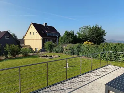 Naturlandschaft in der Nähe des Ferienhauses