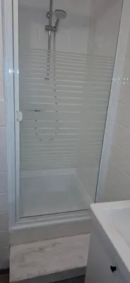 Ein Badezimmer in der Unterkunft Hochwald Balkon