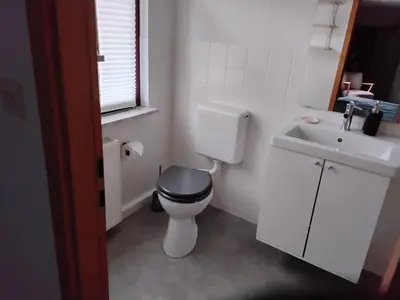 Ein Badezimmer in der Unterkunft Hochwald EnSuite