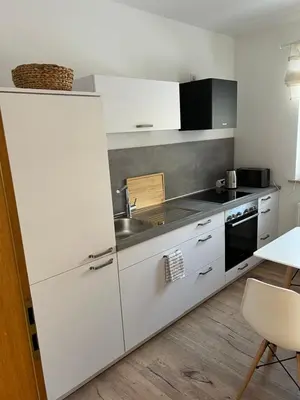 Küche/Küchenzeile in der Unterkunft Urlaubshaus-Braunlage Wohnung 1